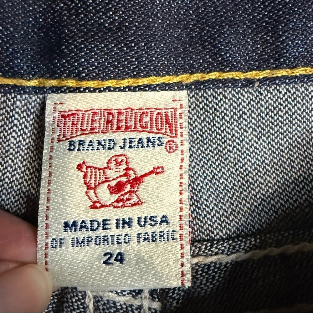True Religion Cameron Denim western Y2K Made in the USA - Picture 7 of 14